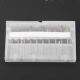 10pcs Rotary File Engraving Cutter Wood Tool Electric