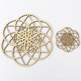 Wooden Crafts  Geometric Wall Art Patterns  Meditation Decorations