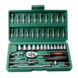 Ratchet Wrench Combination Socket Tool Set Kit Auto Car Repair Tools