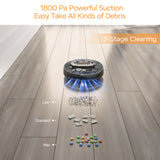 Geek Smart Robot Vacuum Cleaner G6 Plus, Ultra-Thin, a Strong Suction, Automatic Self-Charging