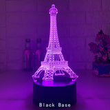 Colorful Touch Remote Control LED Visual Light