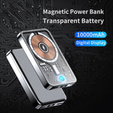 Transparent Magnetic Power Bank 22.5W Fast Charge