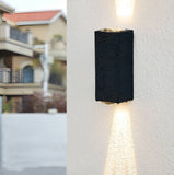 Outdoor Beam Wall Lights, Up And Down Lights, Waterproof Wall Lamp For Patio Yard Garden Poolside Front door