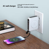 New 65W Multifunctional Magnetic Suction Travel Charger Wall Charging Power Bank For Laptop Computer Power Bank