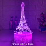 Colorful Touch Remote Control LED Visual Light