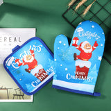 Christmas Baking Thermal Insulation Gloves