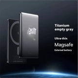 Ultra-thin Magnetic Power Bank 8mm Alloy
