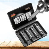 Broken Head Screw Extractor 4-piece Double-headed Set