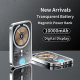 Transparent Magnetic Power Bank 22.5W Fast Charge