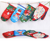 Christmas Baking Thermal Insulation Gloves