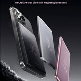 Ultra-thin Magnetic Power Bank 8mm Alloy
