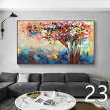 Fortune Tree Poster Canvas Painting Wall Art Picture