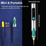 Adjustable Electric Mini Handheld Grinder