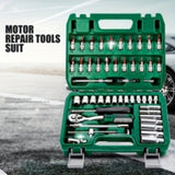 Ratchet Wrench Combination Socket Tool Set Kit Auto Car Repair Tools