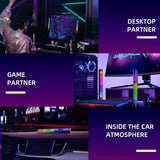 RGB Sound Pickup Lamp LED Atmosphere Lights Music Sync Muticolor Music Rhythm Light For Party Esports Room Automobile Decoration