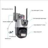 UK 8MP WIFI IP Camera Outdoor - 4K PTZ CCTV Smart Home Security IR Night Vision