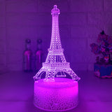 Colorful Touch Remote Control LED Visual Light