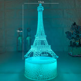 Colorful Touch Remote Control LED Visual Light