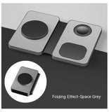 Aluminum Alloy Folding Wireless Charger Three-in-one