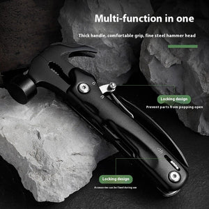 Integrated Claw Hammer Multi-functional Nail Lifesaving Pliers