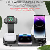 Multifunctional Three-in-one Mobile Phone Watch Wireless Charger